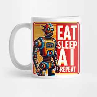 Eat Sleep AI Repeat Mug